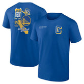 Golden State Warriors Split Zone T-Shirt Royal - NBA