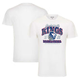 Sacramento Kings Sportiqe Unisex Bingham Super Soft T-Shirt White - NBA