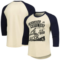 Chicago White Sox Majestic Threads Raglan 3/4-Sleeve T-Shirt - MLB
