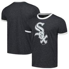 Chicago White Sox Majestic Threads Ringer Tri-Blend T-Shirt - MLB