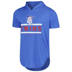 Minnesota Twins Majestic Threads Tri-Blend Hoodie T-Shirt - MLB