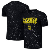 San Diego Padres Majestic Threads Splatter T-Shirt - MLB