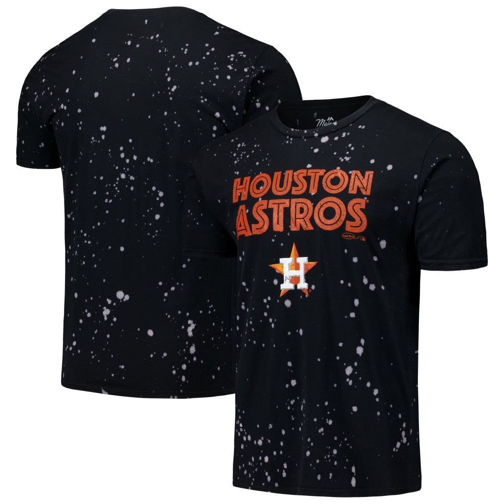 Houston Astros Majestic Threads Splatter T-Shirt - MLB