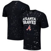 Atlanta Braves Majestic Threads Splatter T-Shirt - MLB