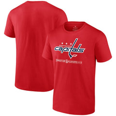 Washington Capitals Fanatics 2024 Stanley Cup Playoffs Breakout T-Shirt - Red - NHL