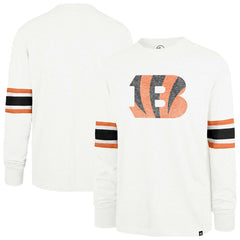 Cincinnati Bengals '47 Gridiron Premier Brex Long Sleeve T-Shirt White | 47 brand