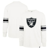 Las Vegas Raiders '47 Gridiron Premier Brex Long Sleeve T-Shirt White | 47 brand