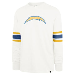 Los Angeles Chargers '47 Gridiron Premier Brex Long Sleeve T-Shirt White | 47 brand