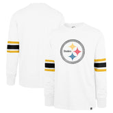 Pittsburgh Steelers '47 Gridiron Premier Brex Long Sleeve T-Shirt White | 47 brand