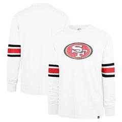 San Francisco 49ers '47 Gridiron Premier Brex Long Sleeve T-Shirt White | 47 brand