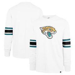 Jacksonville Jaguars '47 Gridiron Premier Brex Long Sleeve T-Shirt White | 47 brand