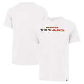 Houston Texans '47 Flag Script Franklin T-Shirt White | 47 brand