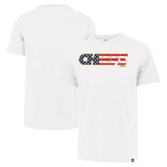 Kansas City Chiefs '47 Flag Script Franklin T-Shirt White | 47 brand