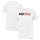 Las Vegas Raiders '47 Flag Script Franklin T-Shirt White | 47 brand