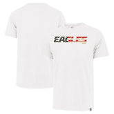 Philadelphia Eagles '47 Flag Script Franklin T-Shirt White | 47 brand