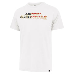 Arizona Cardinals '47 Flag Script Franklin T-Shirt White | 47 brand