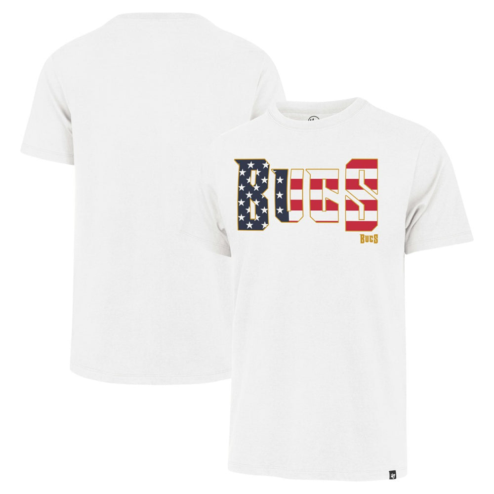 Tampa Bay Buccaneers '47 Flag Script Franklin T-Shirt White | 47 brand