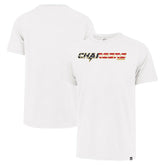 Los Angeles Chargers '47 Flag Script Franklin T-Shirt White | 47 brand