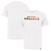 Atlanta Falcons '47 Flag Script Franklin T-Shirt White | 47 brand