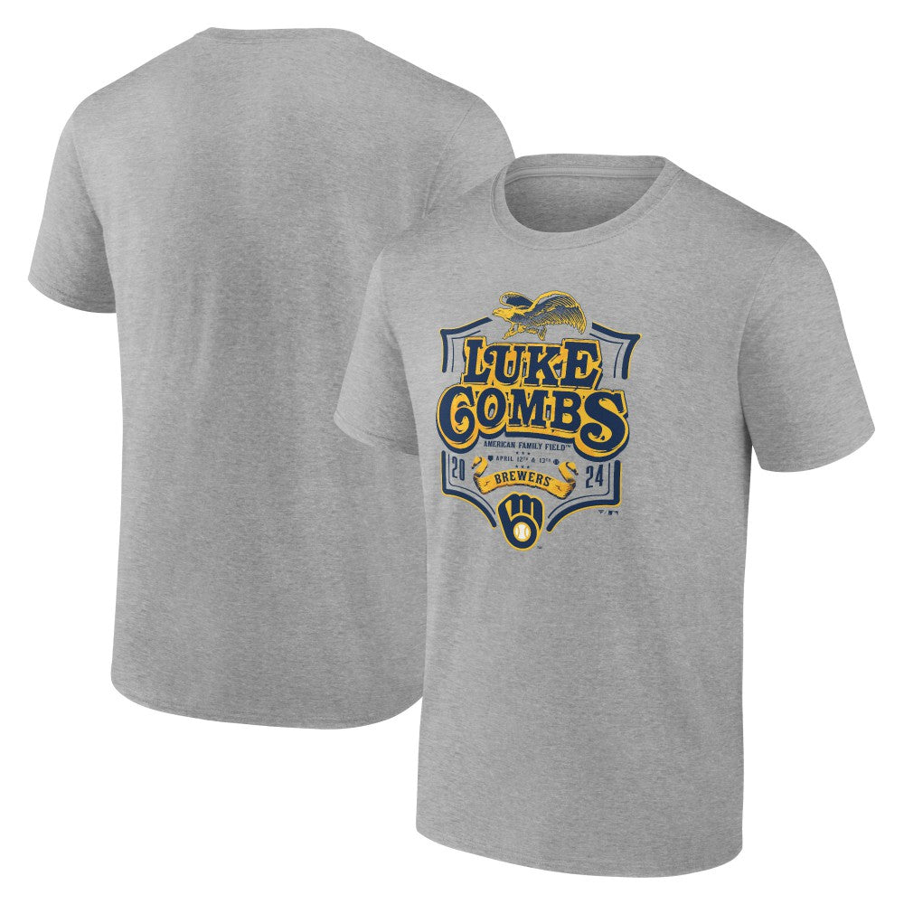 Luke Combs x Milwaukee Brewers Fanatics Graphic T-Shirt - MLB