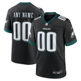 Philadelphia Eagles Alternate Custom Game Jersey Black | Nike for Sale