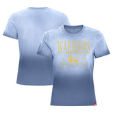Golden State Warriors Sportiqe Women's Arcadia Sun-Dipped T-Shirt Royal - NBA