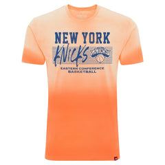 New York Knicks Sportiqe Unisex Bingham Sun-Fade T-Shirt Orange - NBA