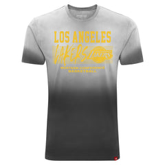 Los Angeles Lakers Sportiqe Unisex Bingham Sun-Fade T-Shirt Black - NBA