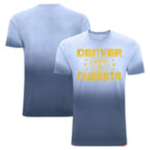 Denver Nuggets Sportiqe Unisex Bingham Sun-Fade T-Shirt Blue - NBA
