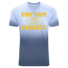 Denver Nuggets Sportiqe Unisex Bingham Sun-Fade T-Shirt Blue - NBA