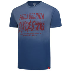 Philadelphia 76ers Sportiqe Unisex Bingham Sun-Fade T-Shirt Royal - NBA