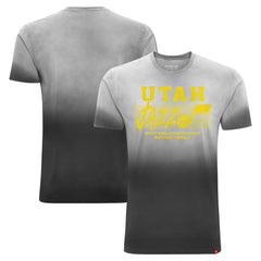 Utah Jazz Sportiqe Unisex Bingham Sun-Fade T-Shirt Black - NBA