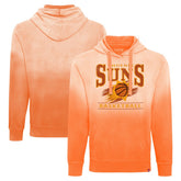 Phoenix Suns Sportiqe Unisex Blake Sun-Fade Pullover Hoodie Orange - NBA