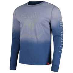 Minnesota Timberwolves Sportiqe Unisex Mohave Sun-Dipped Long Sleeve T-Shirt Navy - NBA