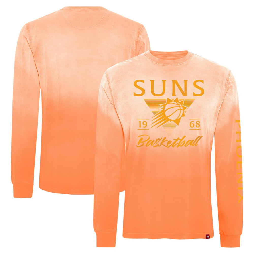 Phoenix Suns Sportiqe Unisex Mohave Sun-Dipped Long Sleeve T-Shirt Orange - NBA