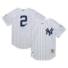 Derek Jeter New York Yankees Mitchell & Ness 2014 Cooperstown Collection Authentic Throwback Jersey - MLB