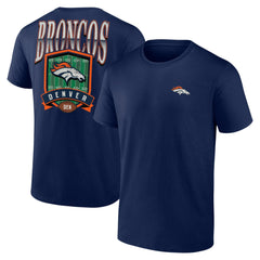Denver Broncos Full Range T-Shirt Navy | NFL