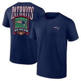 New England Patriots Full Range T-Shirt Navy | NFL