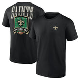 New Orleans Saints Full Range T-Shirt Black | NFL