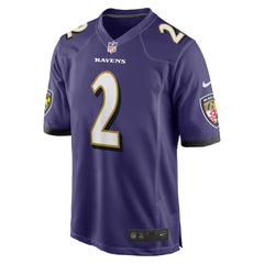 Nate Wiggins Baltimore Ravens Player Game Jersey Purple | Nike for Sale