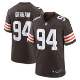 Mason Graham Cleveland Browns 2025 NFL Draft First Round Pick Game Jersey Brown | Nike for Sale