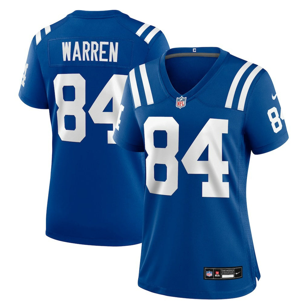 Tyler Warren Indianapolis Colts Women's Game Jersey Royal | Nike for Sale