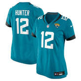 Travis Hunter Jacksonville Jaguars Women's 2025 NFL Draft First Round Pick Team Game Player Jersey Teal | Nike for Sale