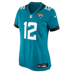 Travis Hunter Jacksonville Jaguars Women's 2025 NFL Draft First Round Pick Team Game Player Jersey Teal | Nike for Sale