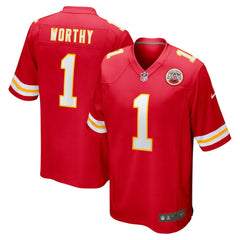 Xavier Worthy Kansas City Chiefs Player Game Jersey Red | Nike for Sale