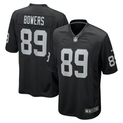 Brock Bowers Las Vegas Raiders Player Game Jersey Black | Nike for Sale