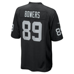 Brock Bowers Las Vegas Raiders Player Game Jersey Black | Nike for Sale