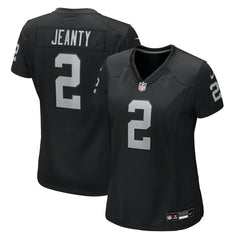 Ashton Jeanty Las Vegas Raiders Women's 2025 NFL Draft First Round Pick Team Game Jersey Black | Nike for Sale