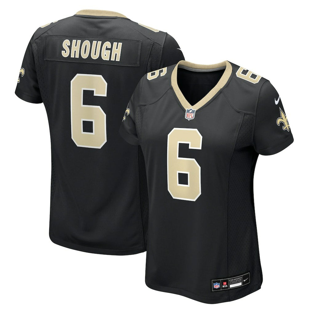 Tyler Shough New Orleans Saints Women's Game Jersey Black | Nike for Sale