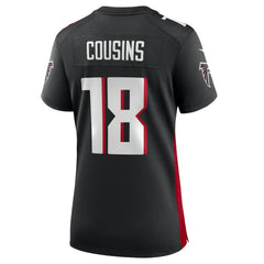 Kirk Cousins Atlanta Falcons Women's Game Player Jersey Black | Nike for Sale